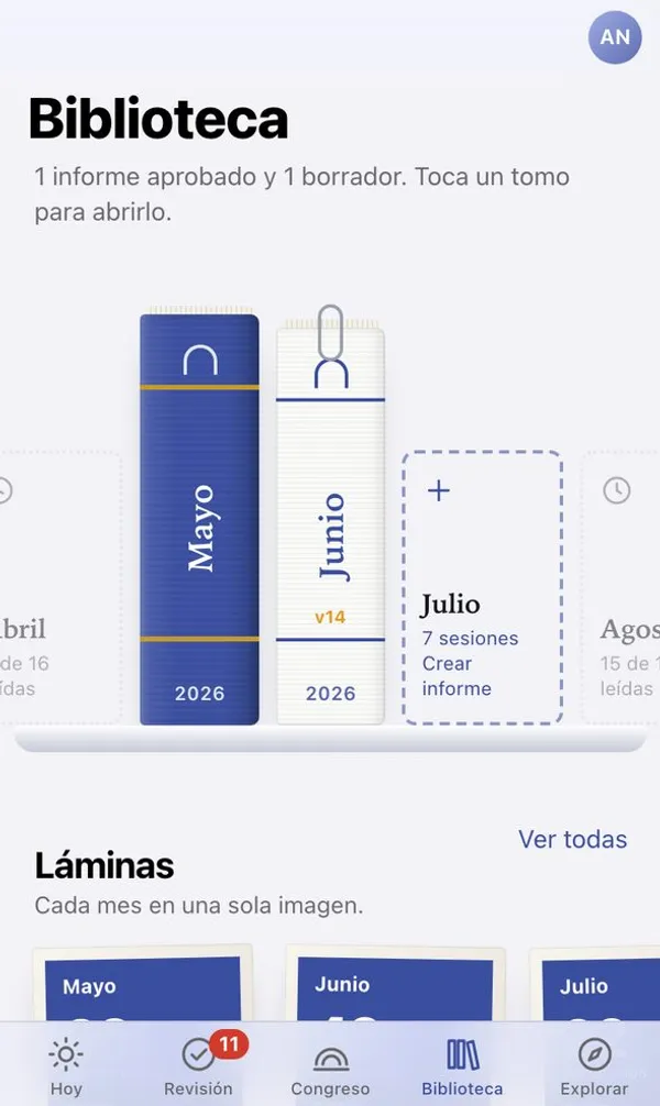 Hemiciclo — biblioteca